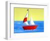 Lil Sailboat-Cindy Thornton-Framed Art Print