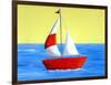 Lil Sailboat-Cindy Thornton-Framed Art Print