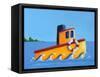 Lil Tugboat-Cindy Thornton-Framed Stretched Canvas