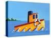 Lil Tugboat-Cindy Thornton-Stretched Canvas