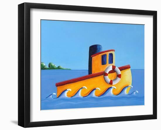 Lil Tugboat-Cindy Thornton-Framed Art Print