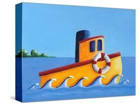 Lil' Tugboat-Cindy Thornton-Stretched Canvas