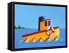 Lil' Tugboat-Cindy Thornton-Framed Stretched Canvas