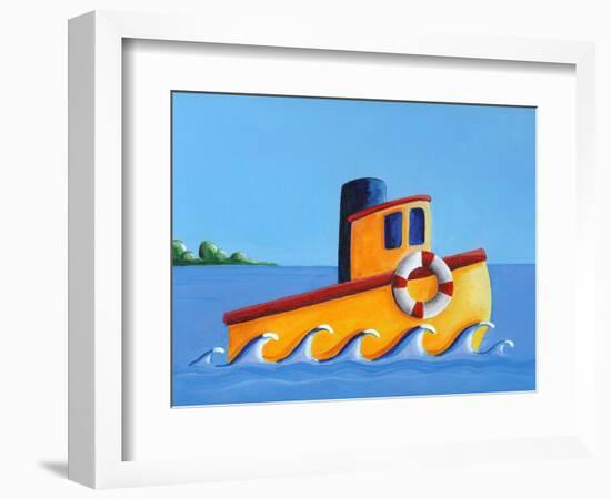 Lil' Tugboat-Cindy Thornton-Framed Art Print