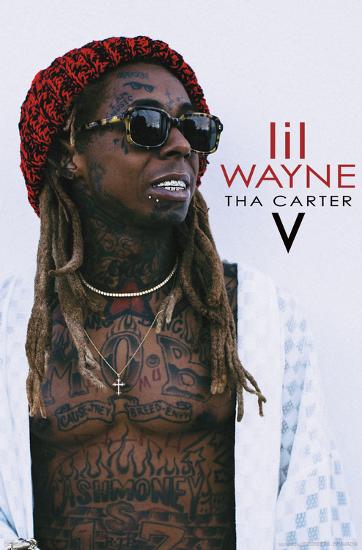 LIL WAYNE - CARTER V-null-Lamina Framed Poster