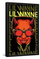 Lil Wayne - Devil-Trends International-Framed Poster