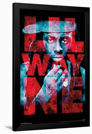 Lil Wayne - Text-Trends International-Framed Poster