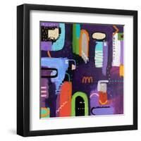 Lila Traum-Hyunah Kim-Framed Art Print