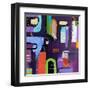 Lila Traum-Hyunah Kim-Framed Art Print