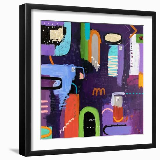 Lila Traum-Hyunah Kim-Framed Art Print