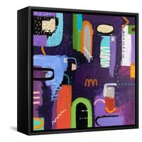 Lila Traum-Hyunah Kim-Framed Stretched Canvas