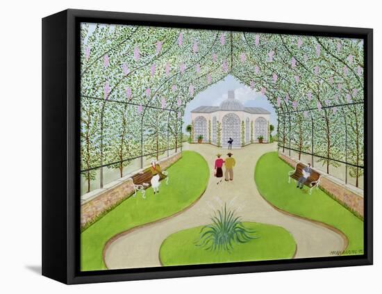 Lilac Arbour-Mark Baring-Framed Stretched Canvas