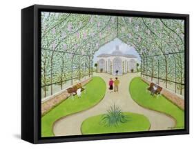 Lilac Arbour-Mark Baring-Framed Stretched Canvas