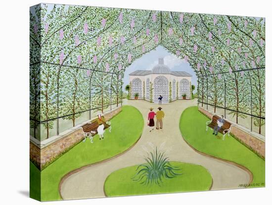 Lilac Arbour-Mark Baring-Stretched Canvas