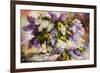 Lilac Bouquet In A Vase-balaikin2009-Framed Art Print