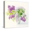 Lilac Bouquet-Judy Stalus-Stretched Canvas