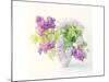 Lilac Bouquet-Judy Stalus-Mounted Art Print