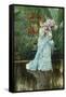 Lilac-Bouquet-James Tissot-Framed Stretched Canvas