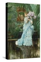 Lilac-Bouquet-James Tissot-Stretched Canvas