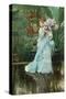 Lilac-Bouquet-James Tissot-Stretched Canvas