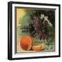 Lilac Brand - Ruddock, California - Citrus Crate Label-Lantern Press-Framed Art Print