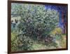 Lilac Bush, 1889-Vincent van Gogh-Framed Giclee Print