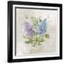 Lilac Cluster II-null-Framed Art Print