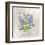 Lilac Cluster II-null-Framed Art Print