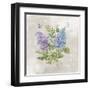 Lilac Cluster II-null-Framed Art Print