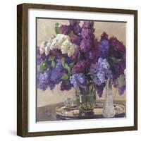 Lilac Cluster-Valeriy Chuikov-Framed Giclee Print