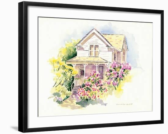 Lilac Farm-Gwendolyn Babbitt-Framed Art Print