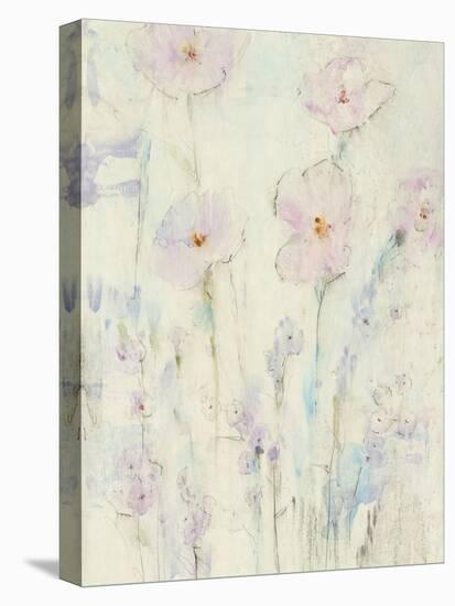 Lilac Floral I-Tim OToole-Stretched Canvas