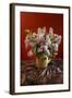 Lilac Flowers in Vase-Anna Miller-Framed Photographic Print