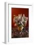 Lilac Flowers in Vase-Anna Miller-Framed Photographic Print