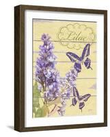 Lilac Garden-Bella Dos Santos-Framed Art Print