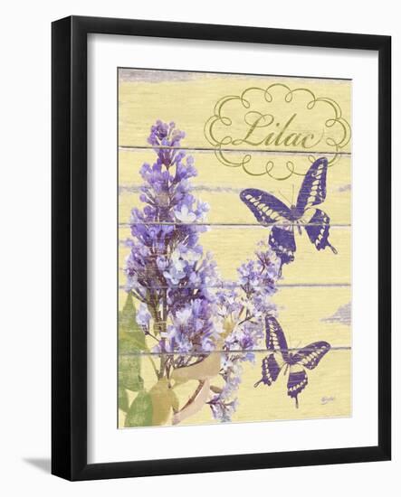 Lilac Garden-Bella Dos Santos-Framed Art Print