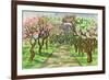 Lilac Garden-Iva Afonskaya-Framed Premium Giclee Print