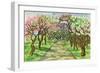 Lilac Garden-Iva Afonskaya-Framed Art Print