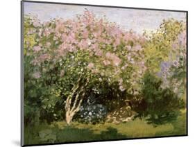 Lilac in the Sun, 1872-1873-Claude Monet-Mounted Giclee Print