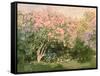 Lilac in the Sun, 1873-Claude Monet-Framed Stretched Canvas