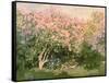 Lilac in the Sun, 1873-Claude Monet-Framed Stretched Canvas