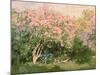 Lilac in the Sun, 1873-Claude Monet-Mounted Giclee Print