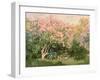 Lilac in the Sun, 1873-Claude Monet-Framed Giclee Print