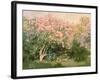 Lilac in the Sun, 1873-Claude Monet-Framed Giclee Print