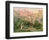 Lilac in the Sun, 1873-Claude Monet-Framed Premium Giclee Print