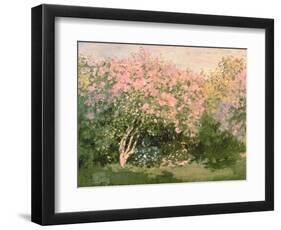 Lilac in the Sun, 1873-Claude Monet-Framed Premium Giclee Print