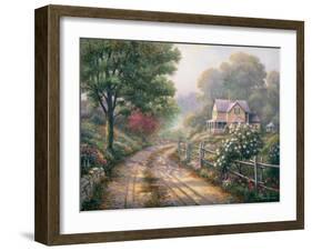 Lilac Morning-John Zaccheo-Framed Premium Giclee Print