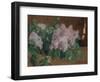 Lilac (Oil on Canvas)-Ignace Nazaire Oswald Pilloud-Framed Giclee Print