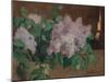 Lilac (Oil on Canvas)-Ignace Nazaire Oswald Pilloud-Mounted Giclee Print