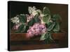 Lilac on a Ledge-Johan Laurentz Jensen-Stretched Canvas